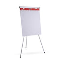 Universal Renewable Resource Sugarcane Based Easel Pads, Presentation Format (1" Rule), 27 x 34, White, 50 Sheets, 2/Carton