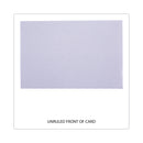 Universal Ruled Index Cards, 4 x 6, White, 100/Pack