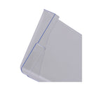 Universal Wall Files, 3 Sections, Letter Size, 13" x 4" x 14", Clear, 3/Set