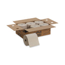 Georgia Pacific Hardwound Roll Paper Towel, Nonperforated, 7.87" x 1,000 ft, Brown, 6 Rolls/Carton