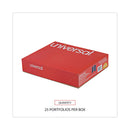 Universal Two-Pocket Portfolios with Tang Fasteners, 0.5" Capacity, 11 x 8.5, Dark Blue, 25/Box