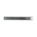 Universal Stainless Steel Ruler with Cork Back and Hanging Hole, Standard/Metric, 12" Long