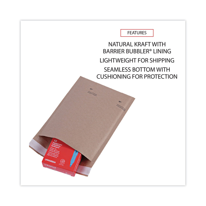 Universal Natural Self-Seal Cushioned Mailer,