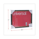 Universal All Purpose Document Frame, 8.5 x 11 Insert, Black/Gold, 3/Pack