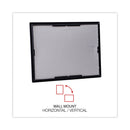 Universal All Purpose Document Frame, 8.5 x 11 Insert, Black/Gold, 3/Pack