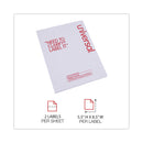 Universal White Labels, Inkjet/Laser Printers, 5.5 x 8.5, White, 2/Sheet, 100 Sheets/Pack