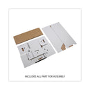 Universal Economy Storage Drawer Files, Letter Files, White, 6/Carton