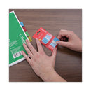 Universal Page Flags, Blue, 50 Flags/Dispenser, 2 Dispensers/Pack