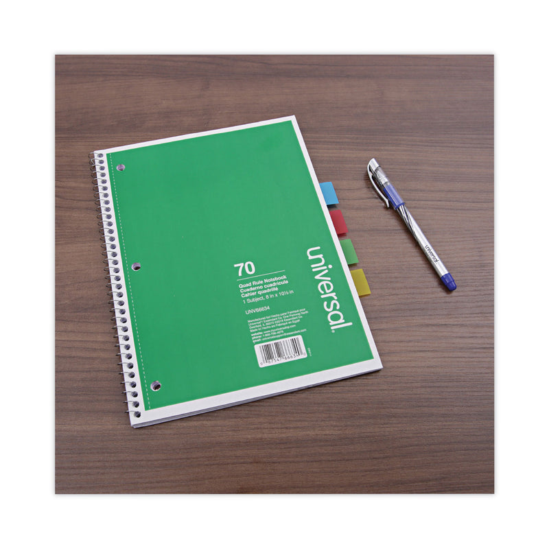 Universal Page Flags, Green, 50 Flags/Dispenser, 2 Dispensers/Pack