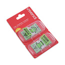 Universal Deluxe Message Arrow Flags, "Sign and Date", Green, 100/Pack