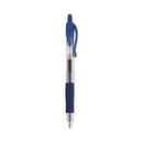 Pilot G2 Premium Gel Pen, Retractable, Bold 1 mm, Blue Ink, Smoke Barrel, Dozen