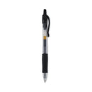 Pilot G2 Premium Gel Pen, Retractable, Bold 1 mm, Black Ink, Smoke Barrel, Dozen