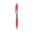 Pilot G2 Premium Gel Pen, Retractable, Fine 0.7 mm, Red Ink, Smoke Barrel, Dozen