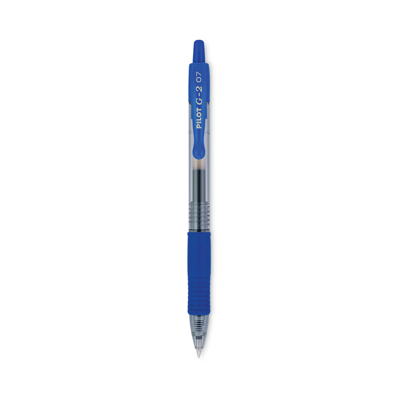 Pilot G2 Premium Gel Pen Convenience Pack, Retractable, Fine 0.7 mm, Black Ink, Black Barrel, 36/Pack