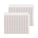 Dart Lift Back and Lock Tab Cup Lids for Foam Cups, Fits 8 oz Trophy Cups, White, 100/Pack