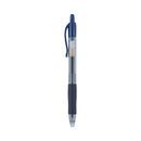 Pilot G2 Premium Gel Pen, Retractable, Fine 0.7 mm, Blue Ink, Smoke Barrel, Dozen