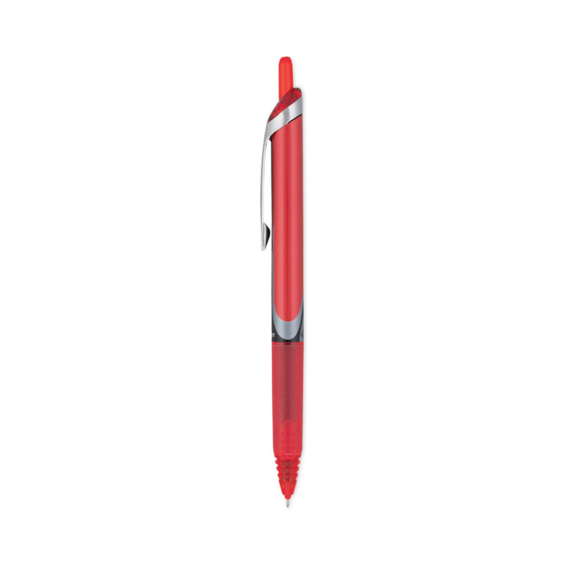 Pilot Precise V7RT Roller Ball Pen, Retractable, Fine 0.7 mm, Red Ink, Red Barrel