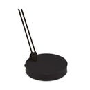 Ledu LED Desk and Task Lamp, 5W, 5.5"w x 13.38"d x 21.25"h, Black