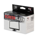 Read Right OneStep Screen Cleaner, 5 x 5, 24/Box