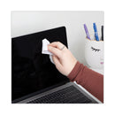 Read Right Two Step ScreenKleen Wet and Dry Cleaning Wipes, 5 x 5, 40/Box