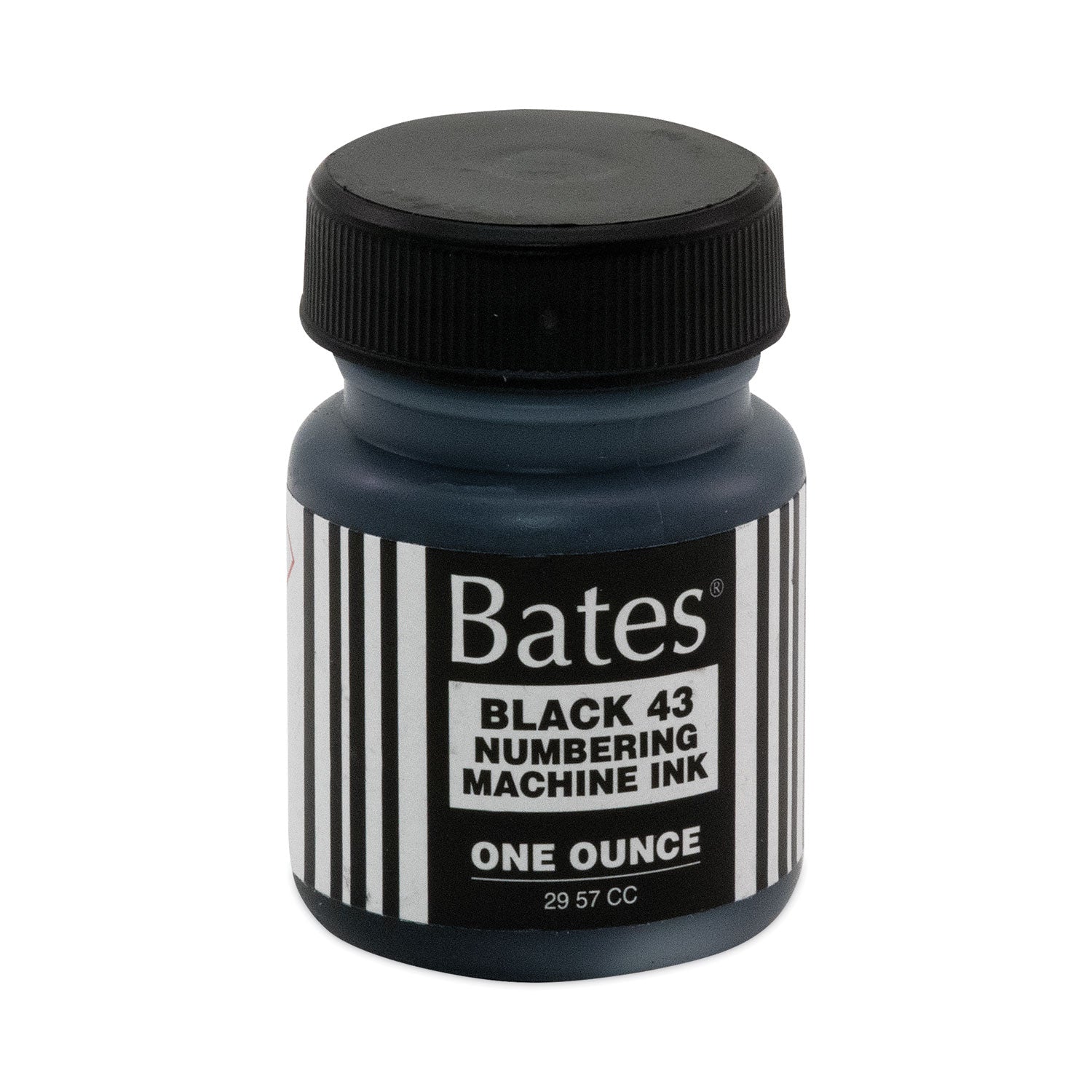 Refill Ink for Numbering Machines, 1 oz Bottle, Black by Bates AVT9800659