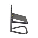 Safco Task Master Adjustable Height Footrest, 20w x 12d x 5.5 to 15h, Black