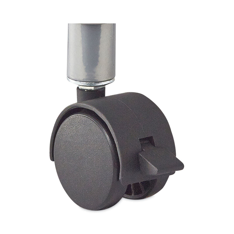 Safco Underdesk Printer/Fax Stand, Engineered Wood, 2 Shelves, 19" x 16" x 13.5", Gray