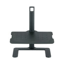Safco Height-Adjustable Footrest, 20.5w x 14.5d x 3.5 to 21.5h, Black