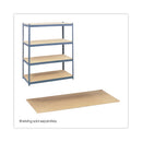 Safco Particleboard Shelves for Steel Pack Archival Shelving, 69w x 33d x 84w, Box of 4