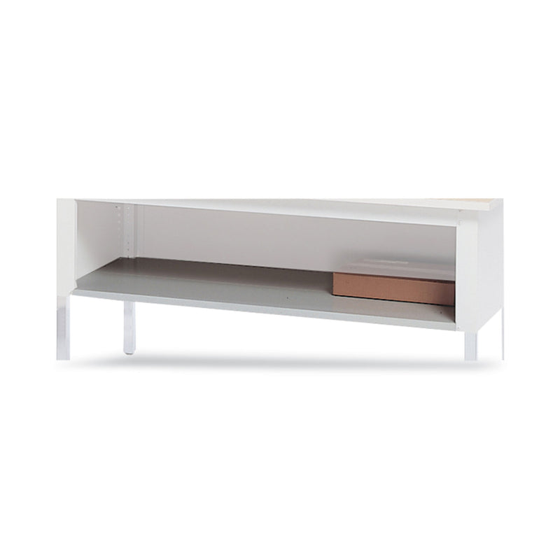 Safco Kwik-File Mailflow-To-Go Shelf for 60" Wide Table, 56w x 25.5d, Pebble Gray