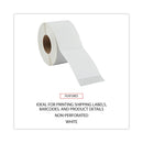 Universal Thermal Transfer Blank Shipping Labels, Label Printers, 4 x 6, White, 1,000/Roll, 4 Rolls/Carton