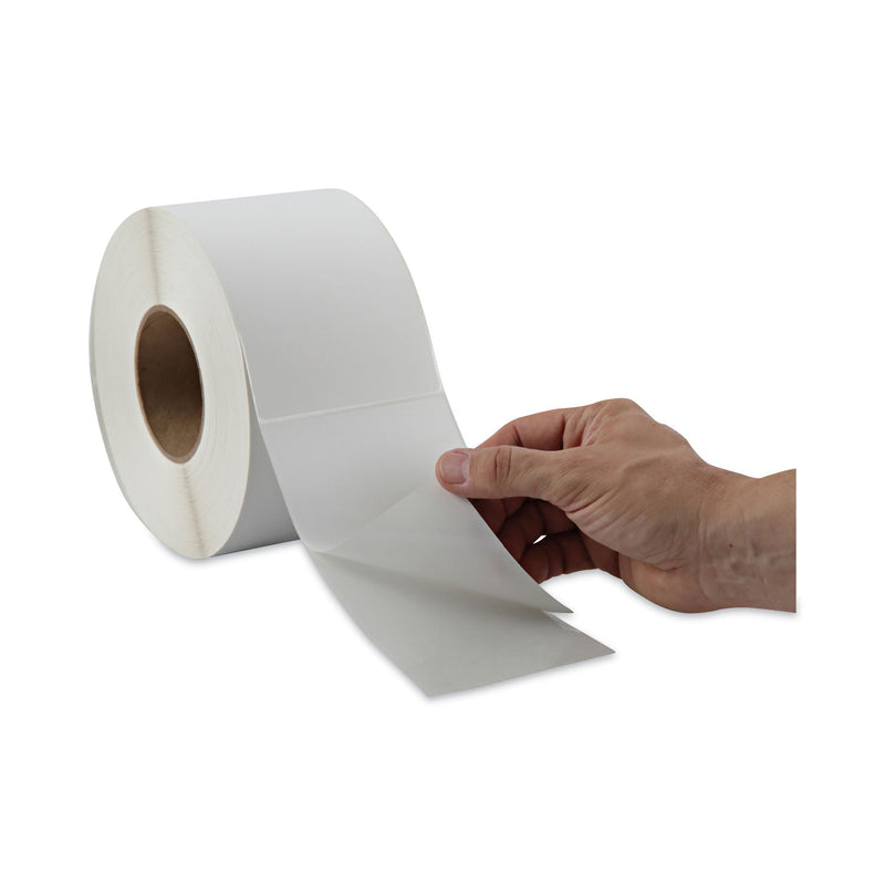 Universal Thermal Transfer Blank Shipping Labels, Label Printers, 4 x 6, White, 1,000/Roll, 4 Rolls/Carton
