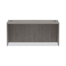 Alera Valencia Series Straight Front Desk Shell, 65" x 29.5" x 29.63", Gray