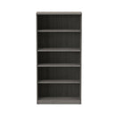 Alera Valencia Series Bookcase, Five-Shelf, 31.75w x 14d x 64.75h, Gray