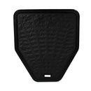 TOLCO Urinal Mat, 20.75 x 18.5, Black, 6/Carton