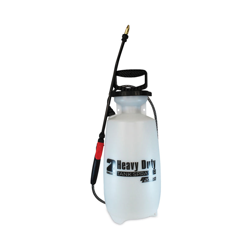 TOLCO 2 Gallon Valu Mist Tank Sprayer, 0.38" x 32" Hose, White