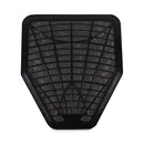 TOLCO Urinal Mat, 20.75 x 18.5, Black, 6/Carton