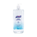 PURELL Advanced Refreshing Gel Hand Sanitizer, Clean Scent, 1.5 L Pump Bottle, 4/Carton