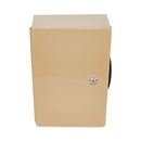 CONTROLTEK Heavy Duty Fire Retardant Box, 1 Compartment, 12.75 x 8.25 x 4, Sand