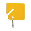 CONTROLTEK Key Tags, Blue/Green/Red/Yellow, 20/Pack, 3 Packs/Carton