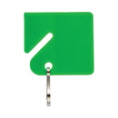 CONTROLTEK Key Tags, Blue/Green/Red/Yellow, 20/Pack, 3 Packs/Carton
