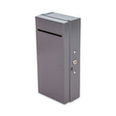 CONTROLTEK Steel Bond Box, 1 Compartment, 10.4 x 5.4 x 3.1, Gray