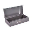 CONTROLTEK Steel Bond Box, 1 Compartment, 10.4 x 5.4 x 3.1, Gray