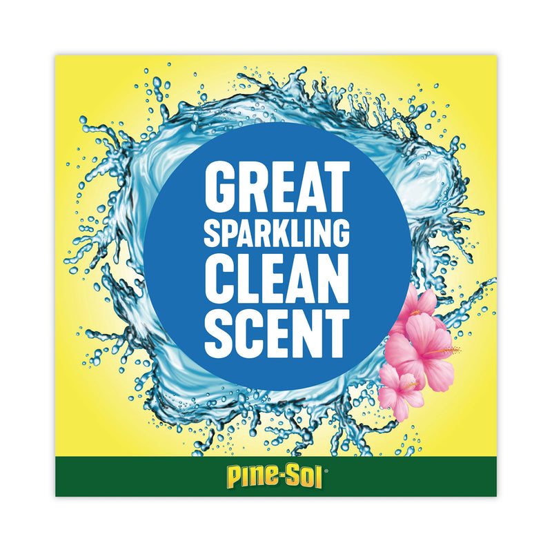 Pine-Sol All Purpose Cleaner, Sparking Wave, 48 oz Bottle, 8/Carton