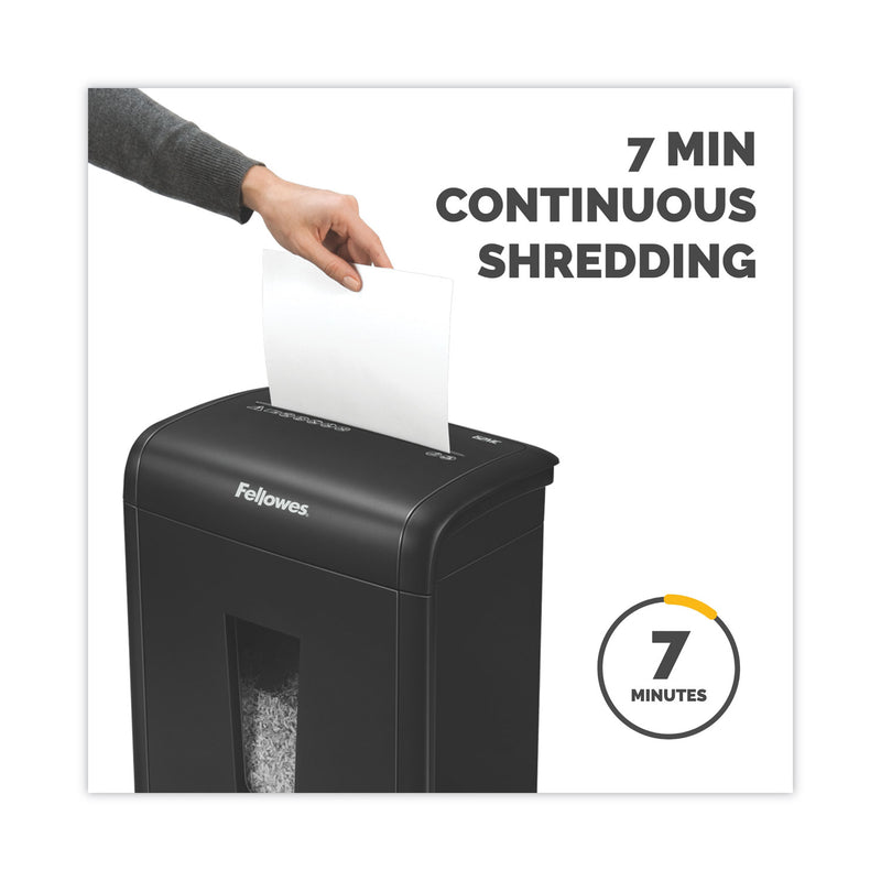 Fellowes Powershred 62MC Micro-Cut Shredder, 10 Manual Sheet Capacity