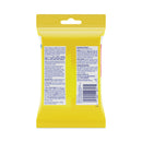 LYSOL Disinfecting Wipes To-Go Flatpack, 6.29 x 7.87, Lemon and Lime Blossom, 15 Wipes/Flat Pack, 48 Flat Packs/Carton