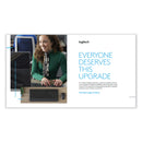 Logitech Signature MK650 Wireless Keyboard and Mouse Combo for Business, 2.4 GHz Frequency/32 ft Wireless Range, Graphite