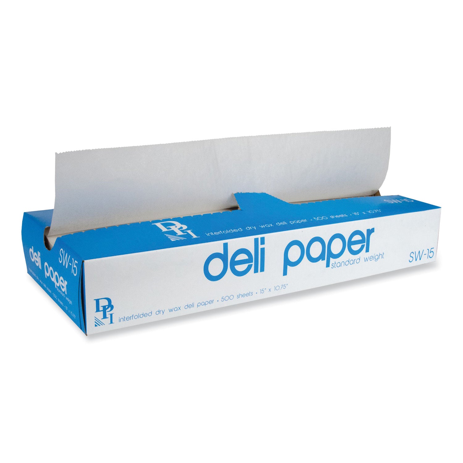 Interfolded Deli Sheets, 10.75 x 15, Standard Weight, 500 Sheets/Box ...