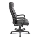 Alera Oxnam Series High-Back Task Chair, Supports Up to 275 lbs, 17.56" to 21.38" Seat Height, Black Seat/Back, Black Base
