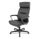 Alera Oxnam Series High-Back Task Chair, Supports Up to 275 lbs, 17.56" to 21.38" Seat Height, Black Seat/Back, Black Base